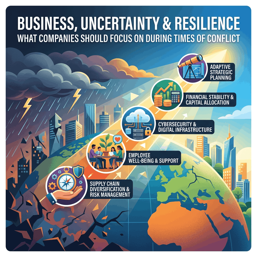 Business, Uncertainty & Resilience: What Companies Should Focus on During Times of Conflict