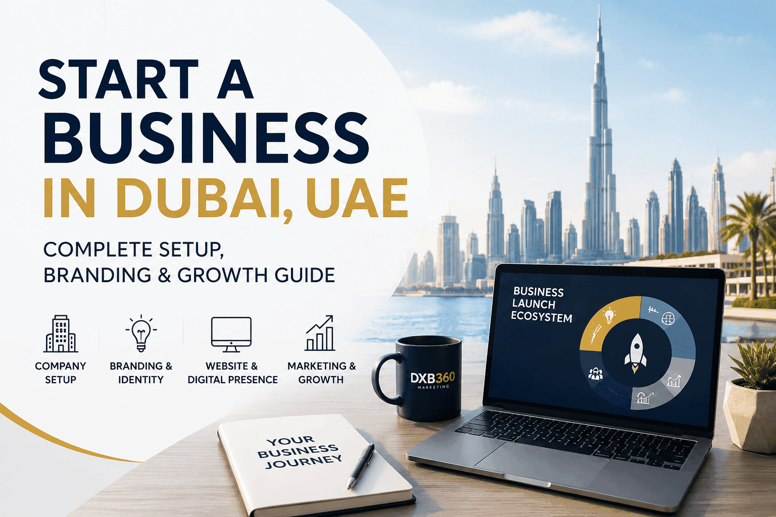 Start a Business in Dubai, UAE – Complete Setup, Branding & Growth Guide